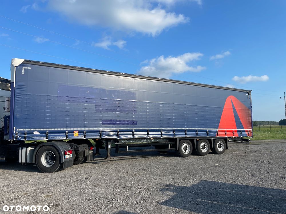 Schmitz Cargobull Schmitz Cargobull VARIOS /FIRANKA /OSIE SCHMITZ / DACH PODNOSZONY/ RAMA OCYNK /SERWIS FR / IDEALNY STAN / - 1