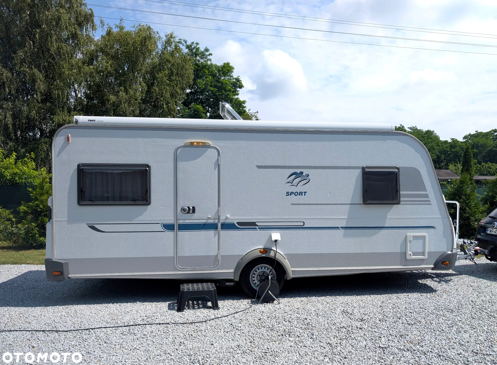 KNAUS 500 - Zobacz FILMIK! Nowy mover, markiza kasetowa Thule, bagażnik Thule, łóżko FROLI - 3