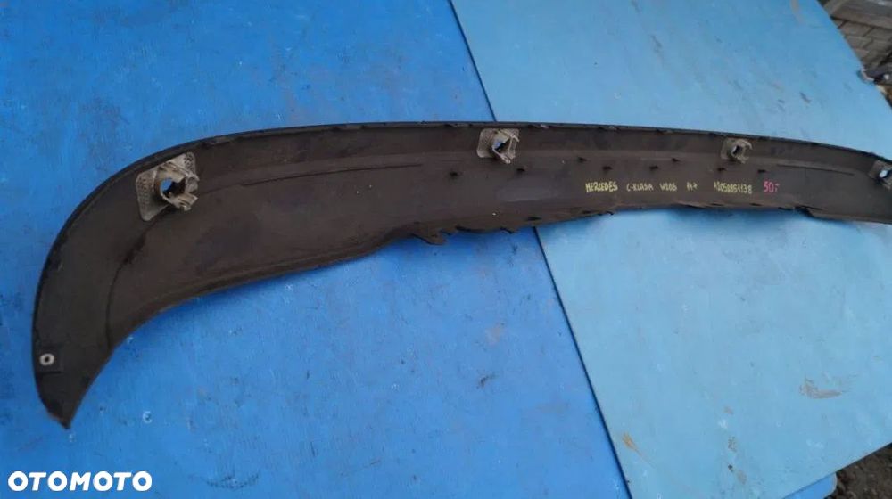 Spoiler zderzaka tył Mercedes C W205 A2058851138 - 4