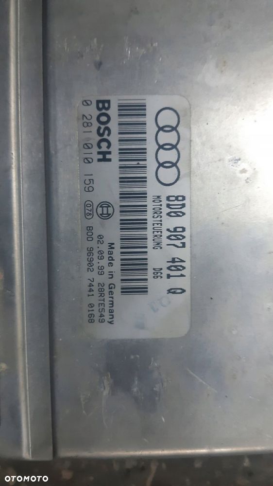 zestaw do odpalenia komputer AUDI A4 B5 2.5TDI - 4