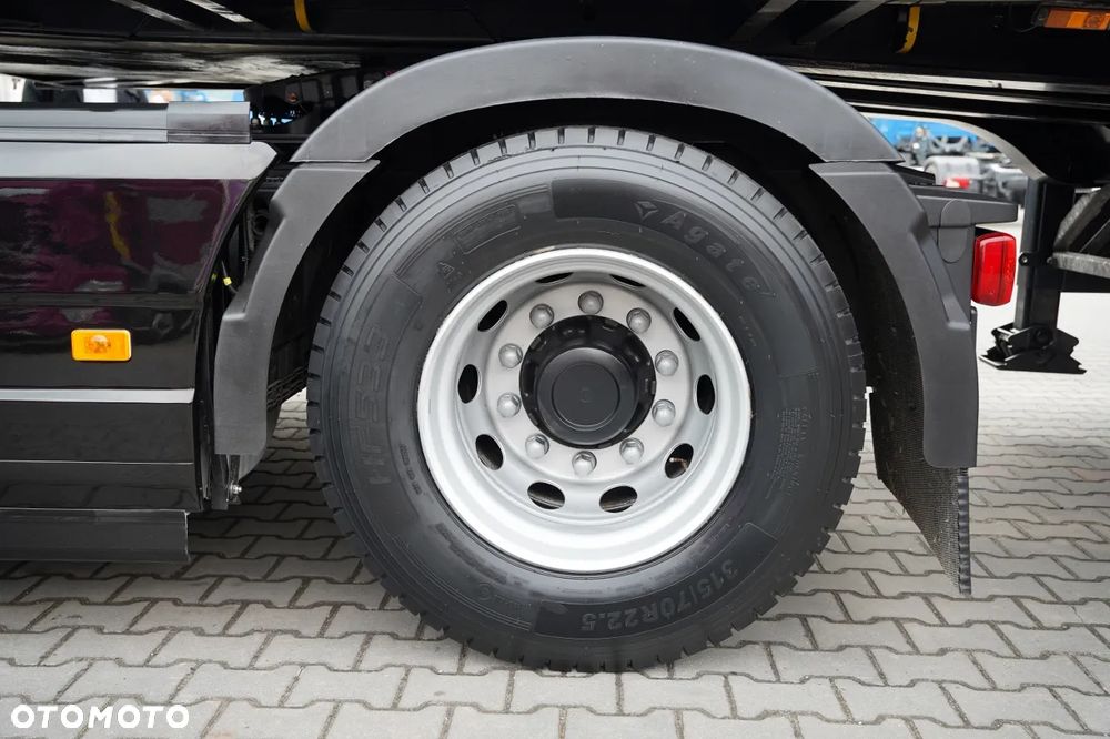 Volvo FH 460 / ZESTAW / KLIMA POSTOJOWA / OPONY 100% / I-SAVE / + KRONE FIRANKA / STANDARD / 2X OŚ PODNOSZONA / DACH PODNOSZONY / PALECIARA - 20