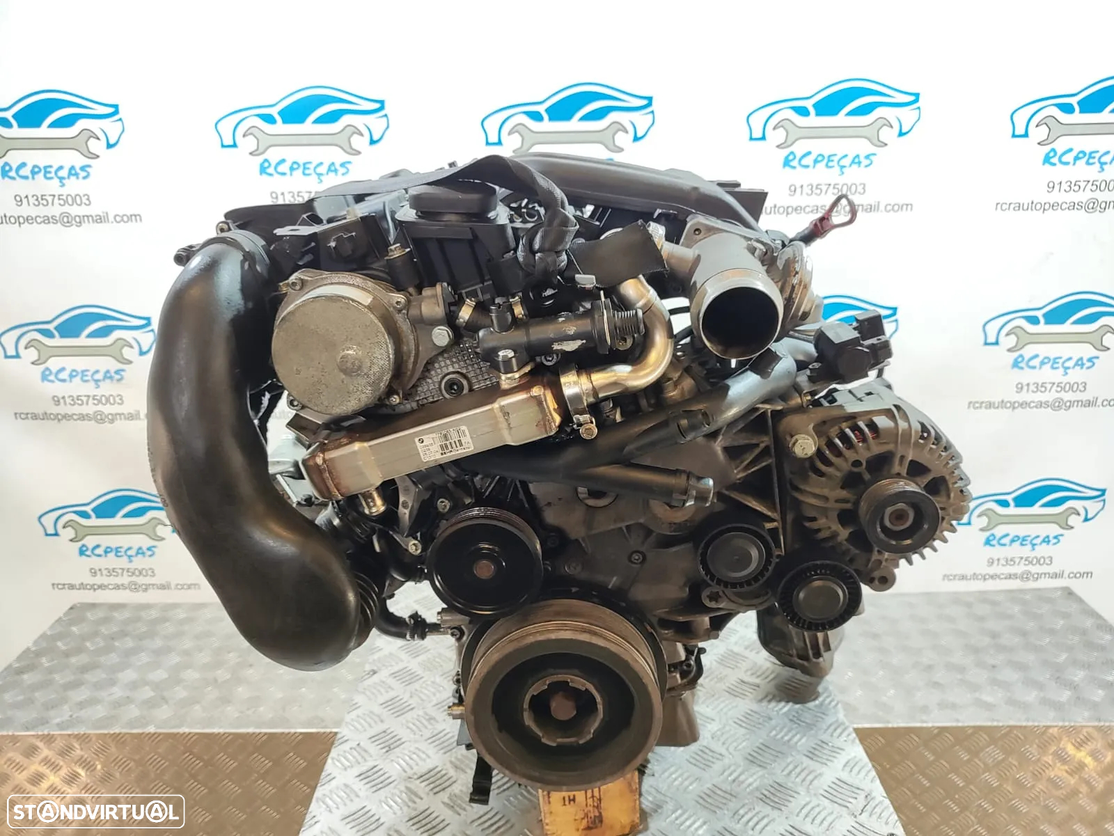 Motor Completo BMW M47D20 M47 204D4 122cv 16v Diesel Serie 1 3 318d 118d Bosch - 4