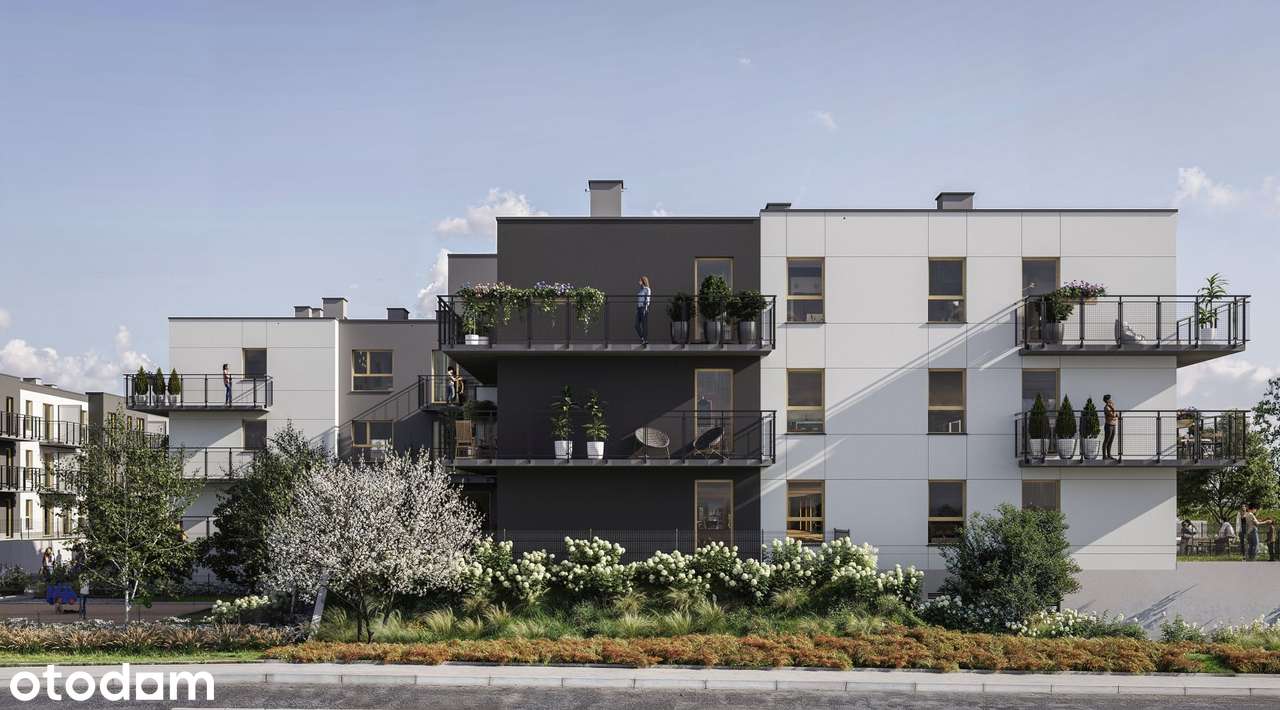 2-pokojowe mieszkanie 38m2 + balkon Bezpośrednio
