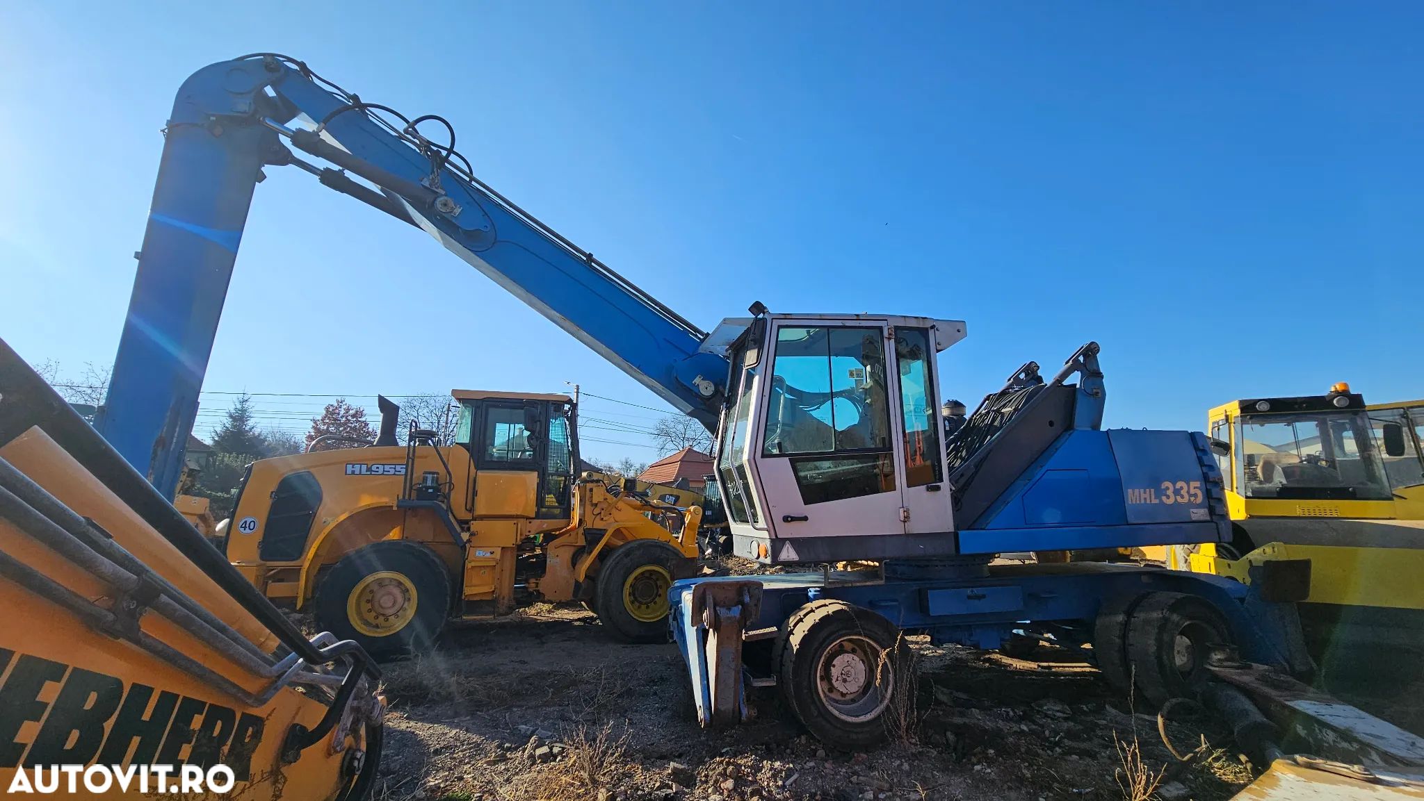 Fuchs MHL 335 Terex Excavator pe roti - 1