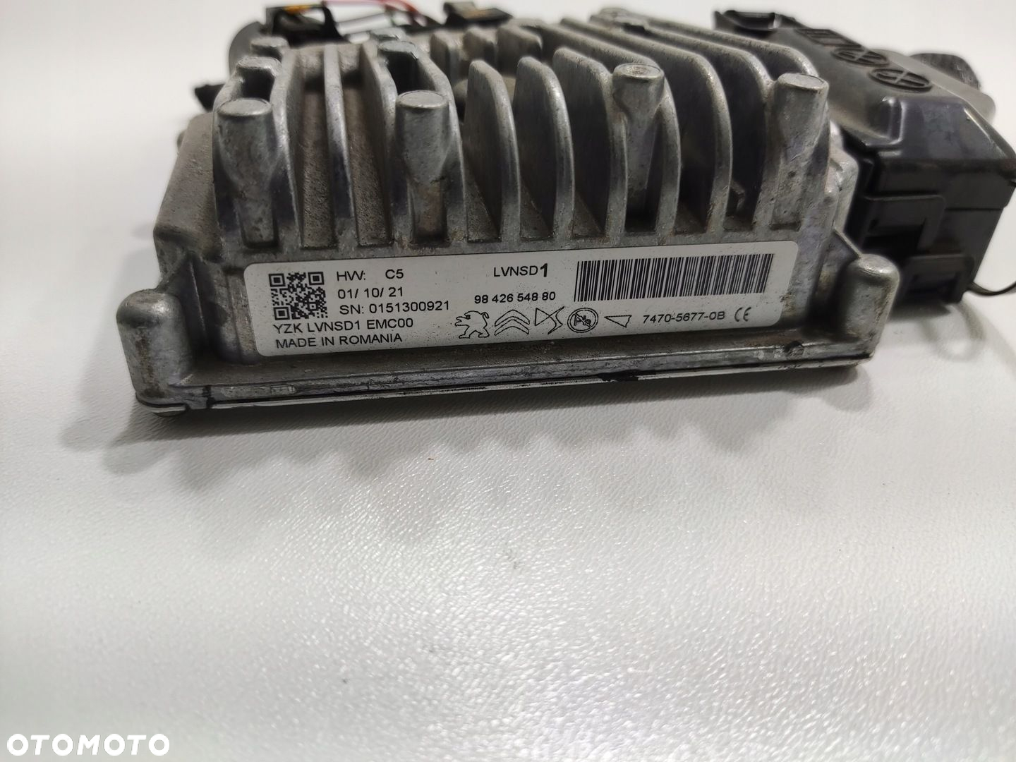 MODUŁ STEROWNIK START-STOP PEUGEOT 3008 II 2020-2024 LIFT 9842654880 - 4
