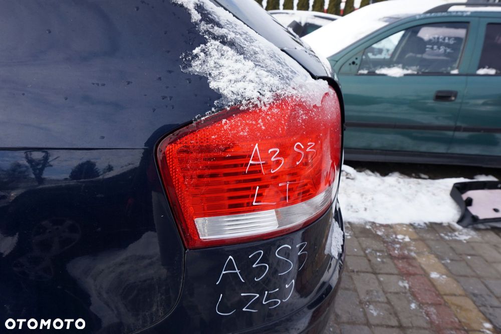 LAMPA TYLNA LEWA A3 8P 3D HB 8P0945095 AUDI 2003-2008 - 2