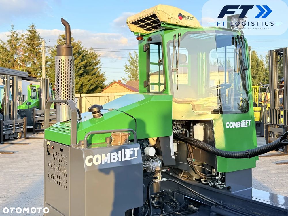 Combilift WÓZEK CZTEROKIERUNKOWY - WIELOKIERUNKOWY | COMBILIFT C4500 | DIESEL | TRIPLEX 6000 MM | POZYCJONER WIDEŁ | WOLNY SKOK | NOWE OPONY | OGRZEWANIE | PO SERWISIE | STAN IDEALNY - 36