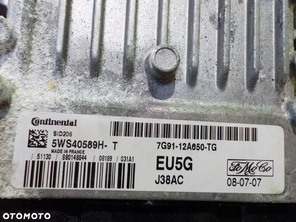 FORD S-MAX I MK1 1.8 TDCI 08r 5D sterownik komputer silnika 7G91-12A650-TG - 9