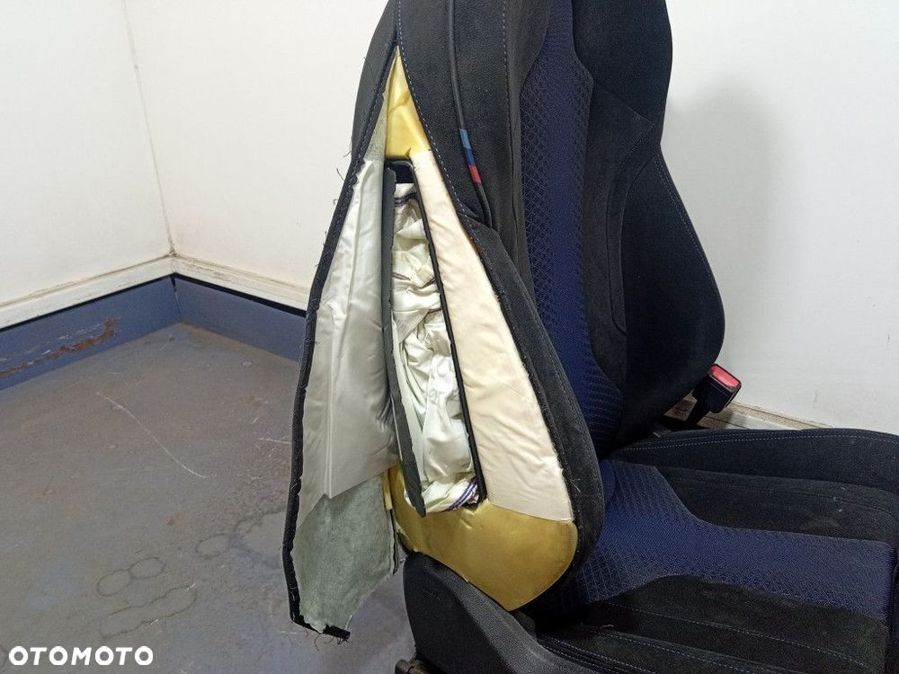 BMW 1 F40 FOTEL PRAWY PRZÓD PASAŻERA M SPORT ALCANTARA TRIGON HLSW - 7