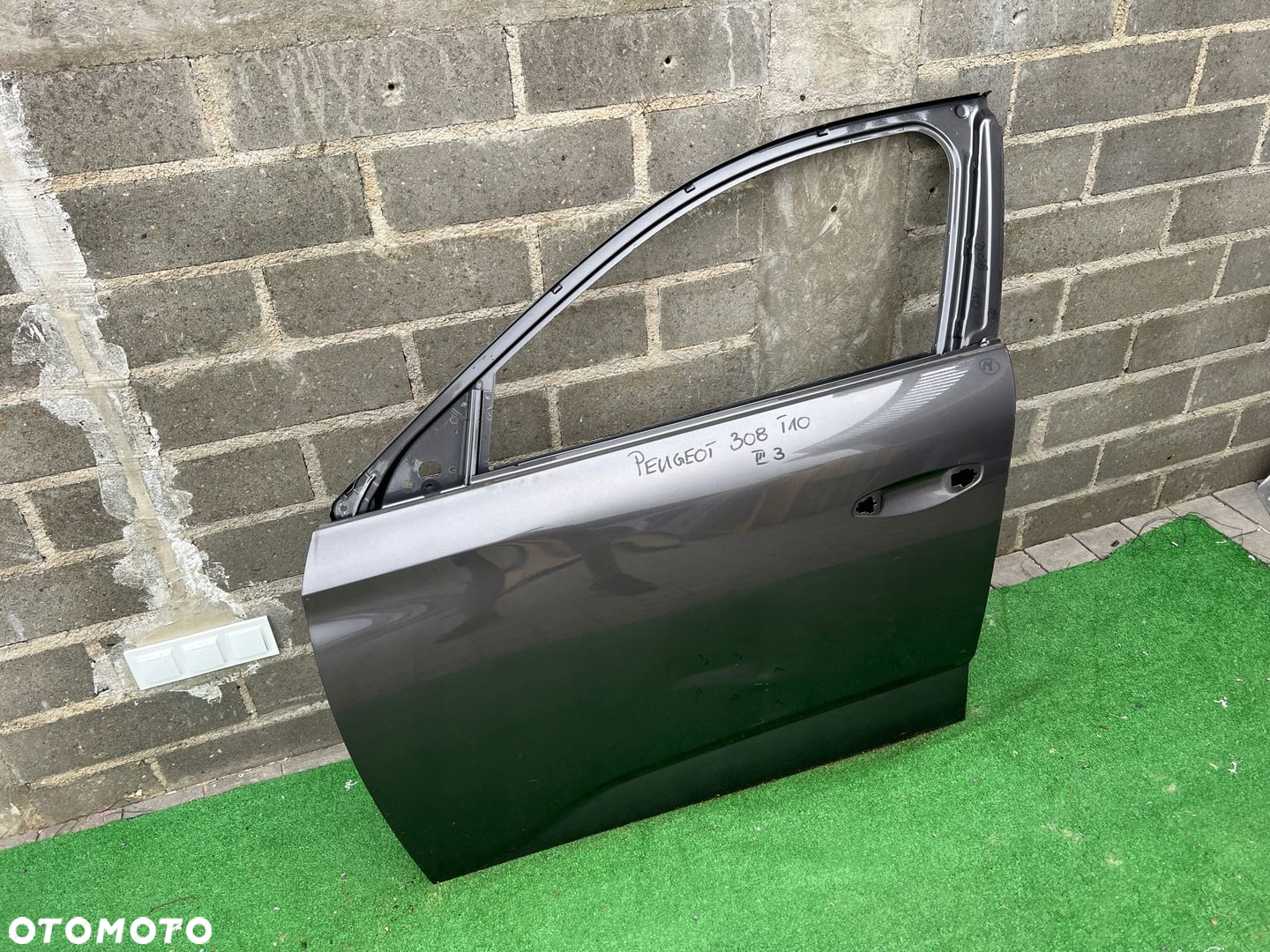 PEUGEOT 308 T10 III 2021- DRZWI LEWE PRZEDNIE LEWY PRZÓD - 2