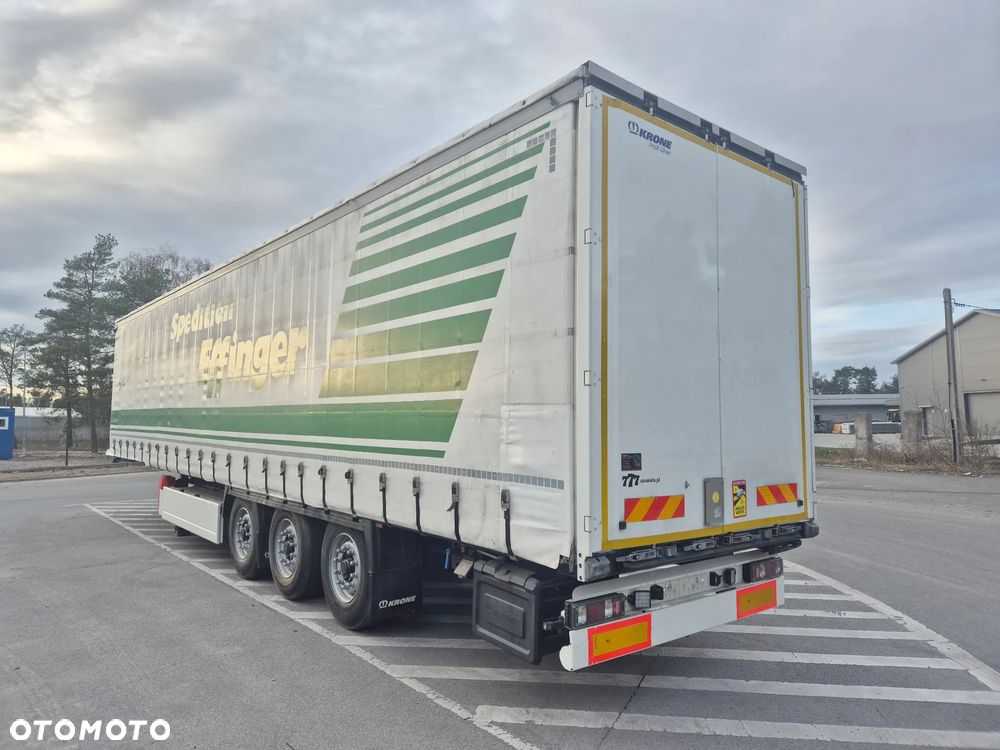 Krone BURTY podnoszona oś BEZ RDZY STANDARD / OPONY 70% / STAN BARDZO DOBRY / OD PIERWSZEGO WŁAŚCICIELA / PALECIARA / TOP / sprowadzona z Niemiec !! - 26