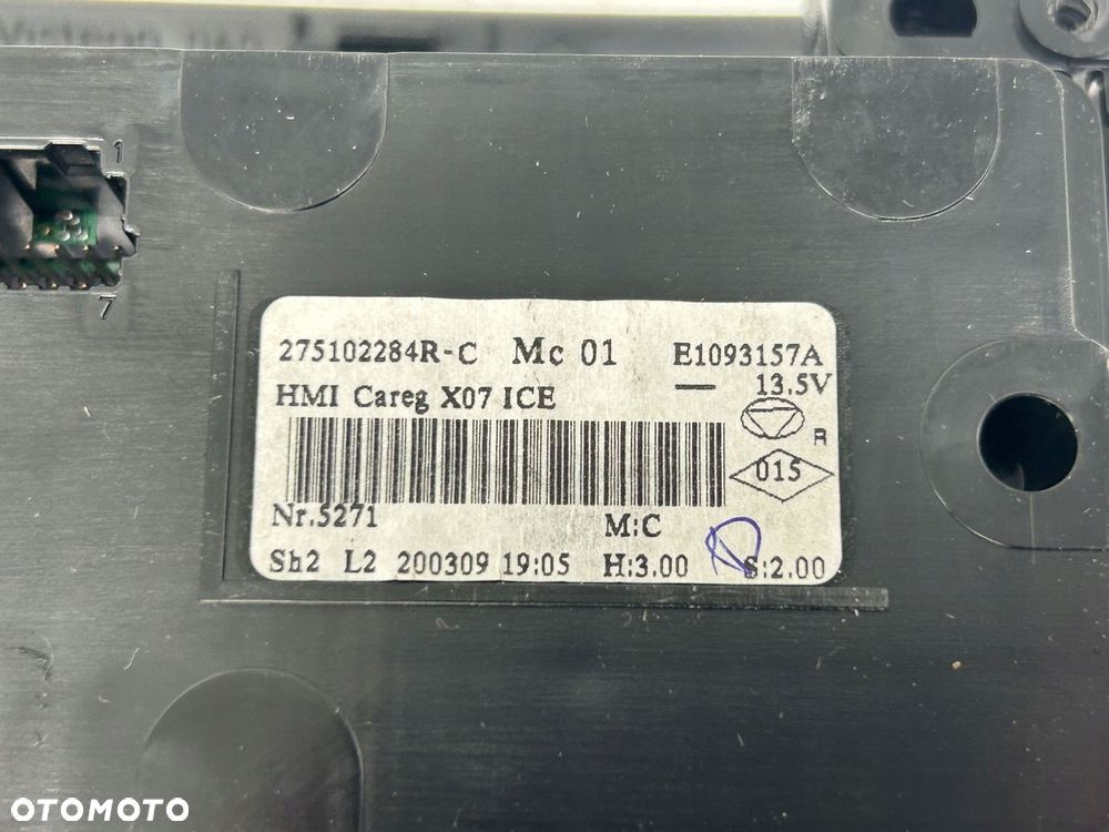 panel klimatyzacji renault twingo iii 275102284r - 7