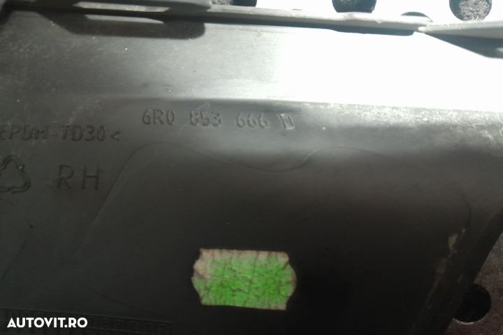 Grila proiector dreapta 6R0853666D 6R0853666D Volkswagen VW Polo 5 6R - 3