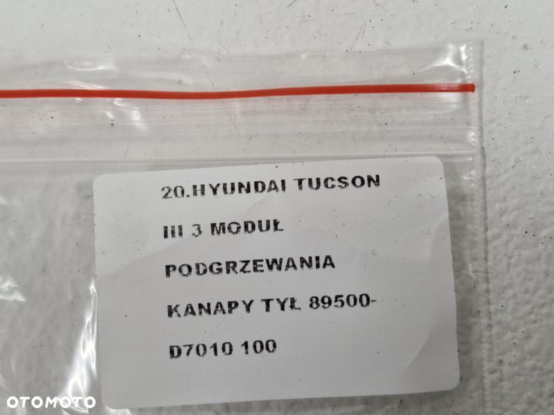 HYUNDAI TUCSON 3 III MODUŁ STEROWNIK PODGRZEWANIA KANAPY TYŁ 89500-D7010 - 7