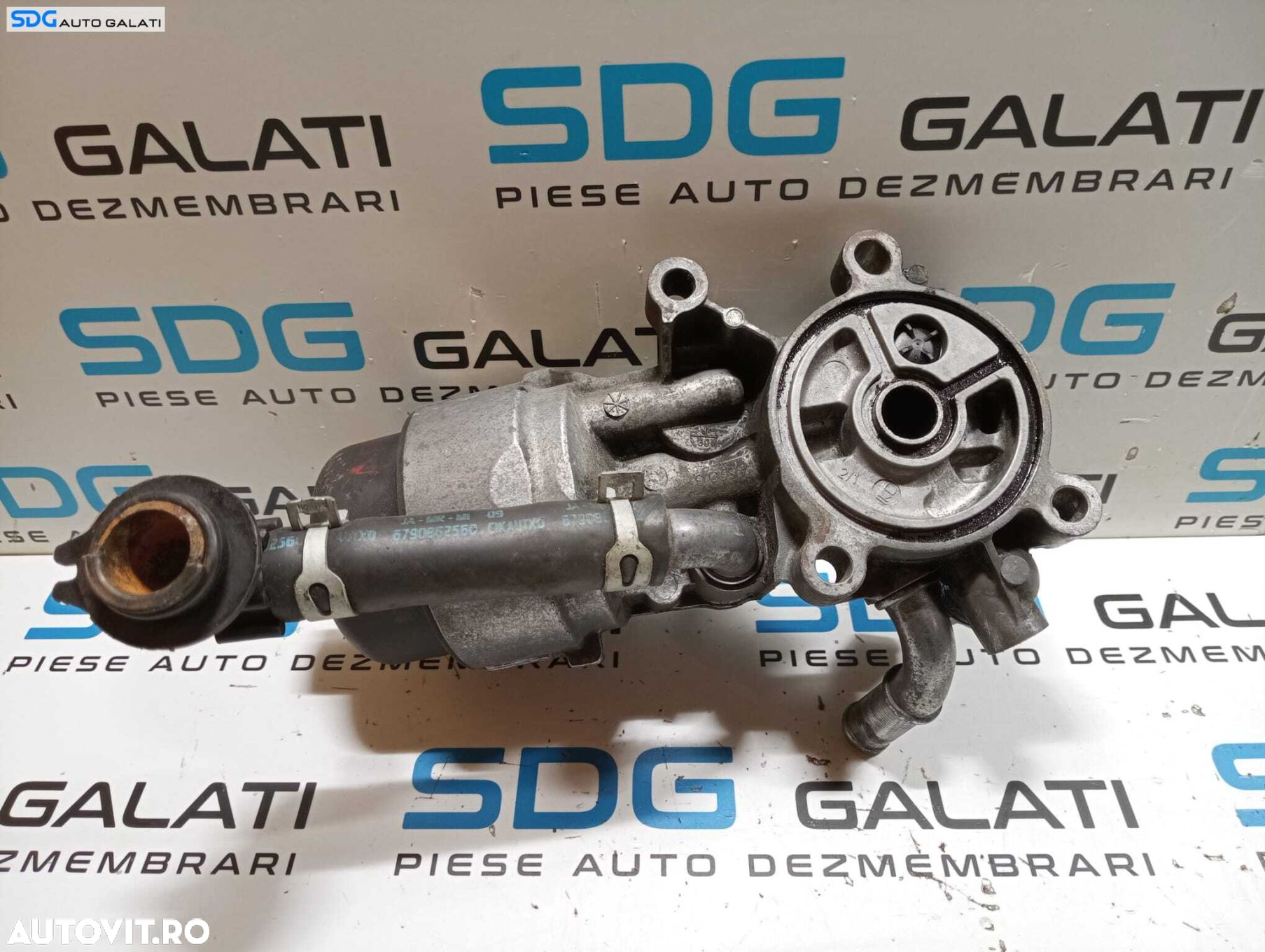Suport Corp Carcasa Filtru Termoflot Ulei Citroen C4 2.0 HDI 2004 - 2013 Cod 9685997780 [M7734] - 3