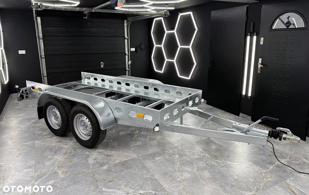 Rydwan Przyczepa pod agregat, agregatowa 300x125cm mocna dwuosiowa NOWA - 2