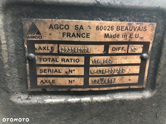 Massey Ferguson 8650 [CZĘŚCI] Oś Przednia - 8