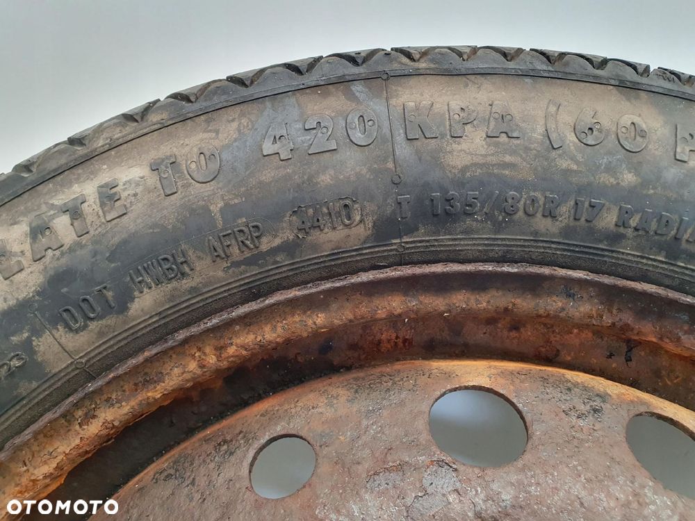 KOŁO DOJAZDOWE Renault Scenic III dojazdówka 135/80 R17 5x114.3 403000043R - 2
