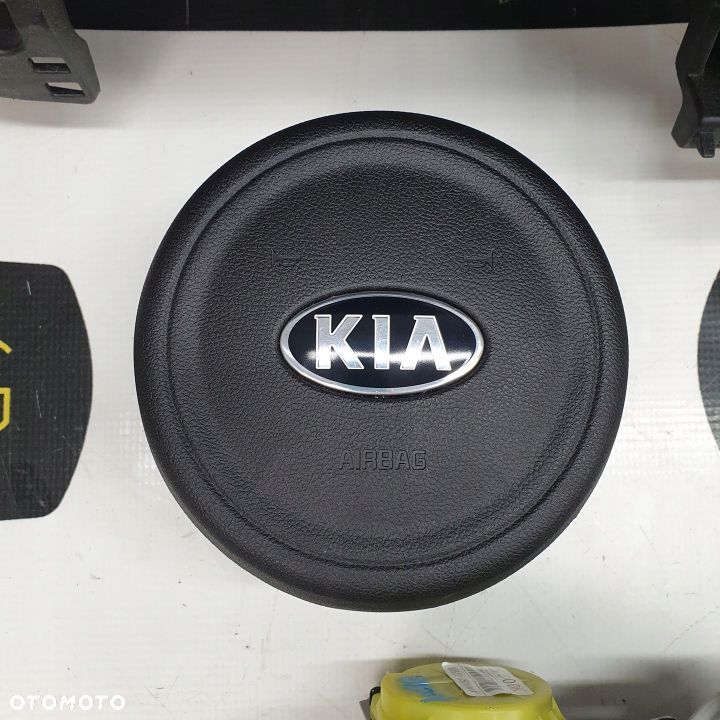KIA NIRO 1 I LIFT DESKA ROZDZIELCZA KONSOLA KOKPIT PULPIT PODUSZKI AIRBAG AIR BAG PASY KIT SET - 6