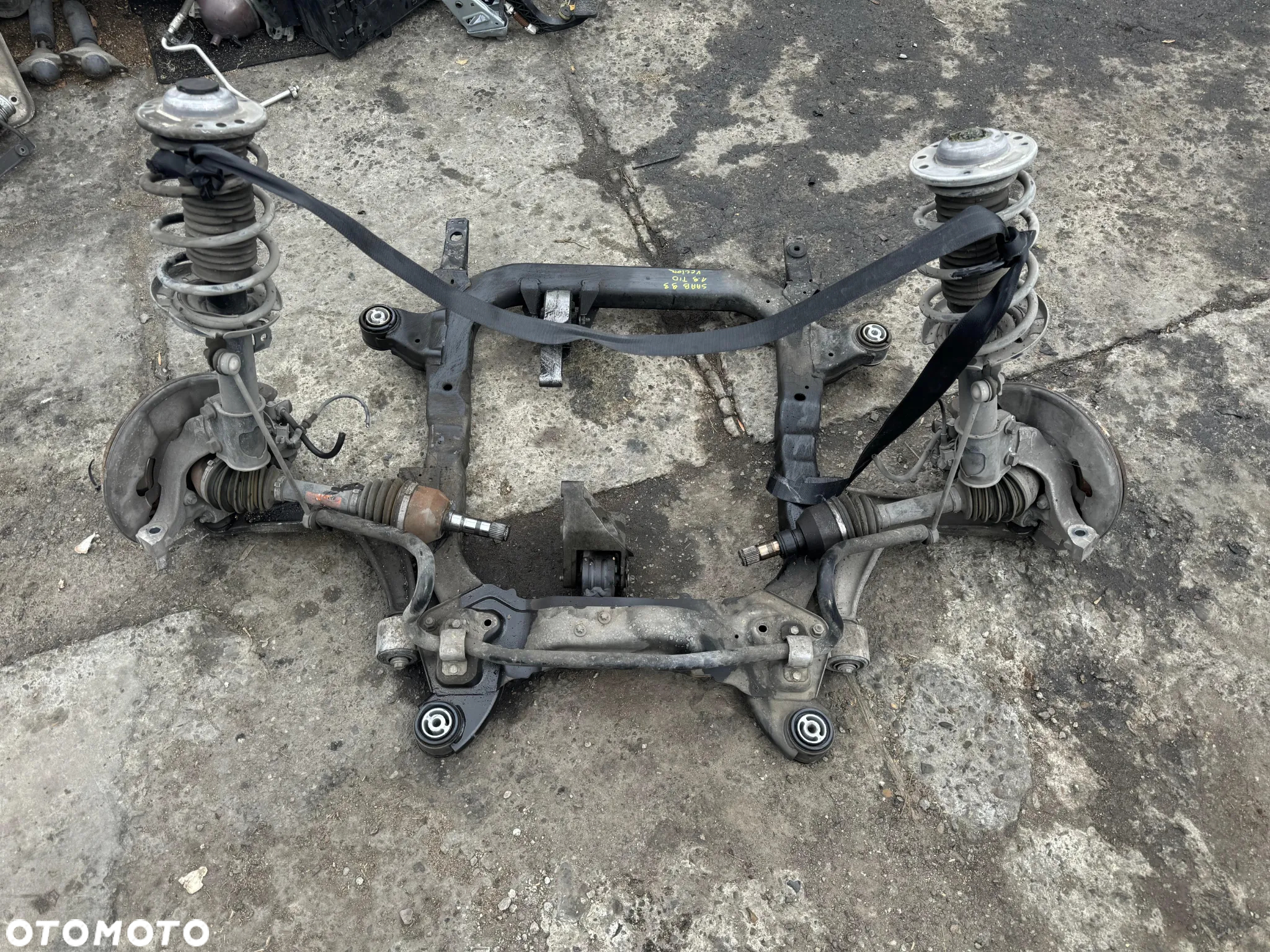 Zawieszenie sanki McPherson Zwrotnica SAAB 93 9-3 1.9 TTID CROMA VETRCA C - 4