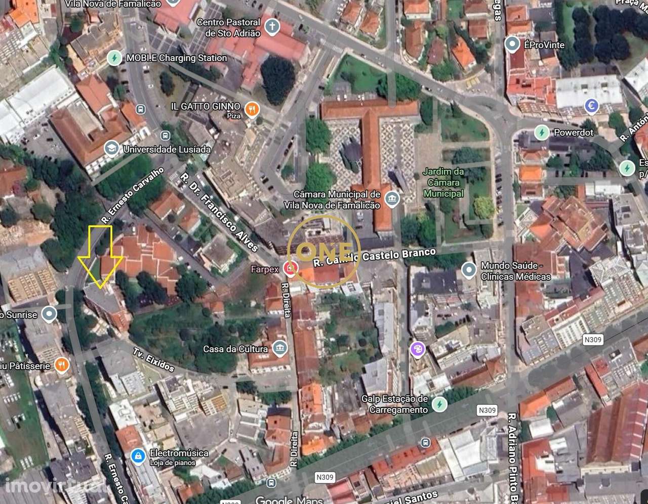 Escritório no centro de Vila Nova de Famalicão para arrendamento - Grande imagem: 2/3