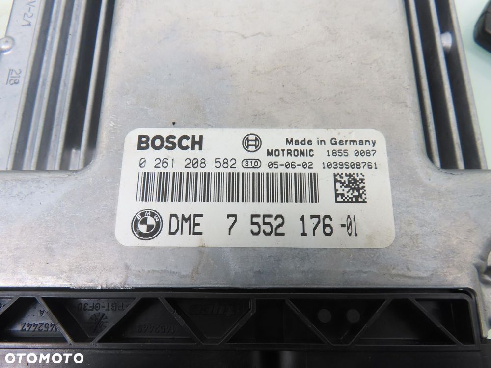 STACYJKA STEROWNIK BMW E90 318 N46B20B 7552176 0261208582 6943771 - 3