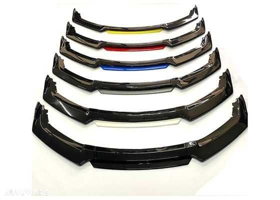 Spoiler/LIP/prelungire bara fata tuning rosu,galben,albastru,negru,gri - 1