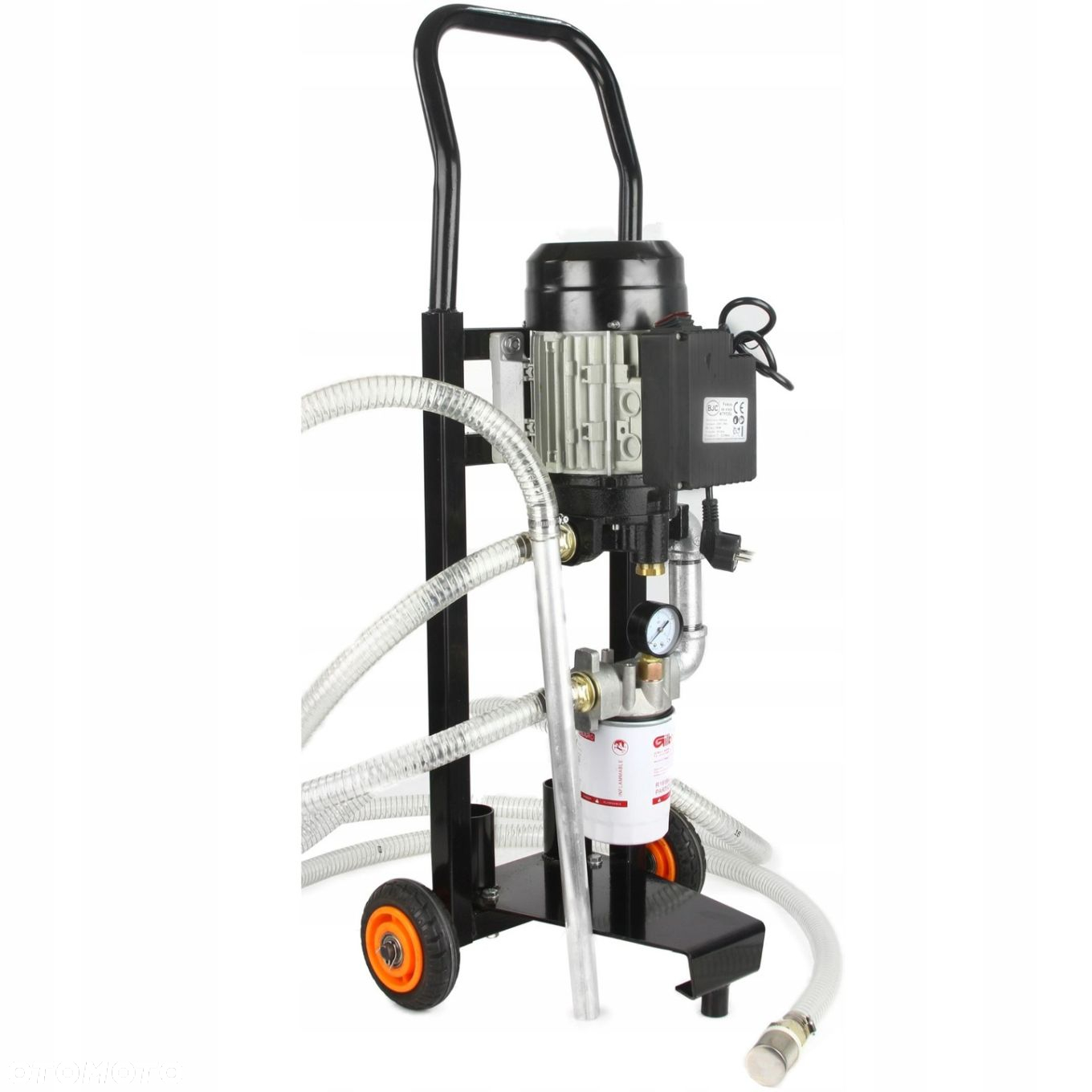 POMPA DO OLEJU SILNIKOWEGO STOJAK STOJĄCY 1100W 50l/min 230V BJC M79928A - 3