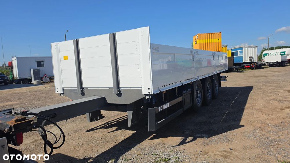 Schmitz Cargobull 52.00zł netto SCHMITZ BUDOWLANKA PRZYCZEPA GÓRNY ZACZEP 3 OSIOWA 8.20m RAMA OCYNK ST. IDEALNY możliwość transportu - 2