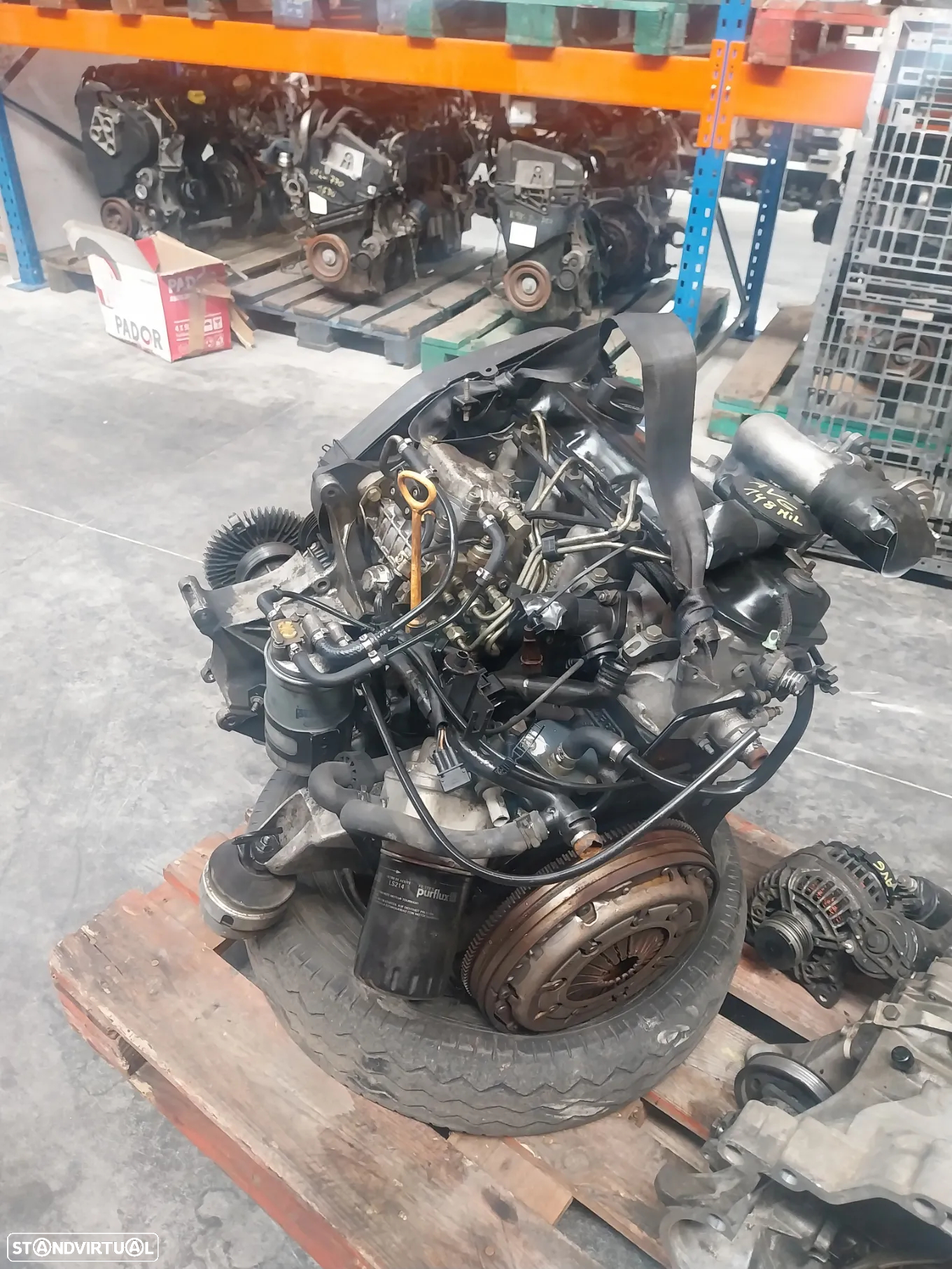 Motor VW Passat 1.9 tdi 110 cv Ref: AVG - 5