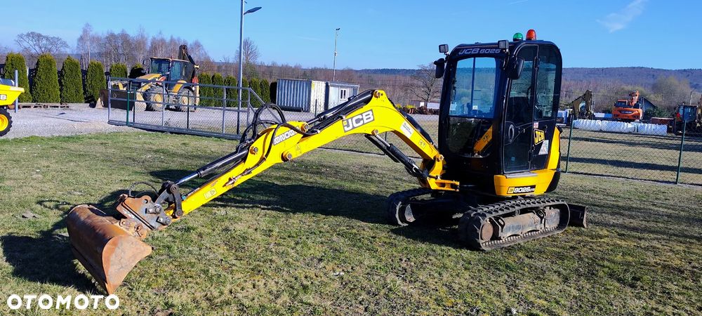JCB JCB 8026 CTS mini Koparka 1317 MTG sprowadzona 3 łyżki szybkozłącze hydrauliczne piękny stan GOODBER 8025 - 21