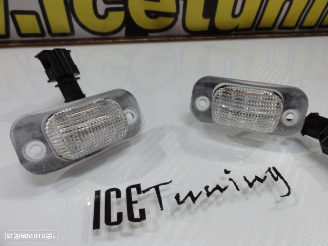Suporte De Lâmpada De Matricula Com Led Branco Para VW Golf 3, polo 6N 94-99,  Seat Ibiza 6K 93-99, Cordoba 93-02 - 2