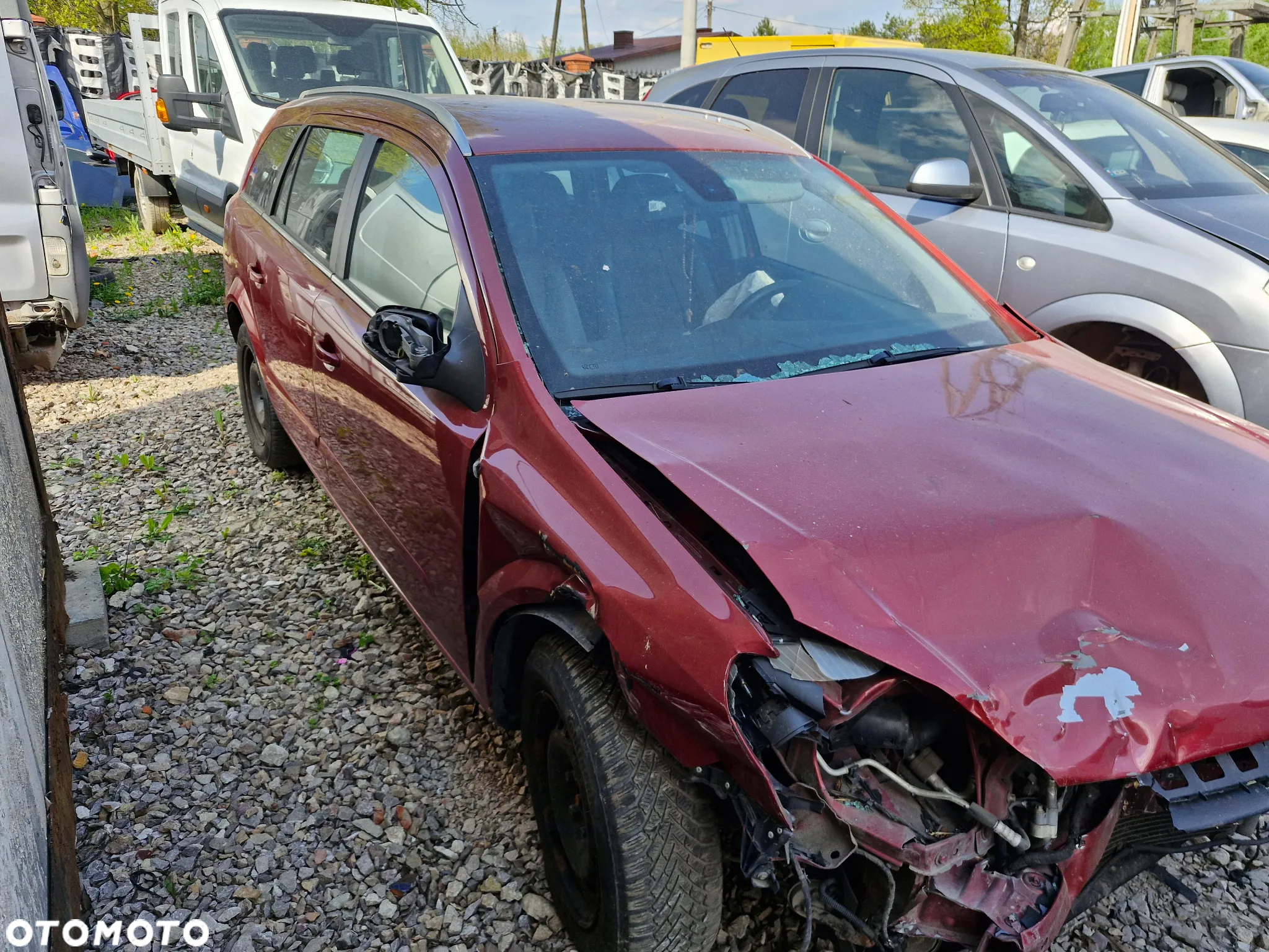 Opel Astra H III kolor Z50C maska pokrywa silnika klapa bagażnika zderzak lampa reflektor pas przedni stop lampy - 3