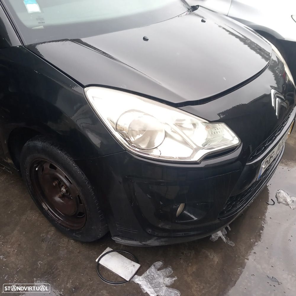 Frente completa sem airbags Citroen C3 ano 2010 - 2