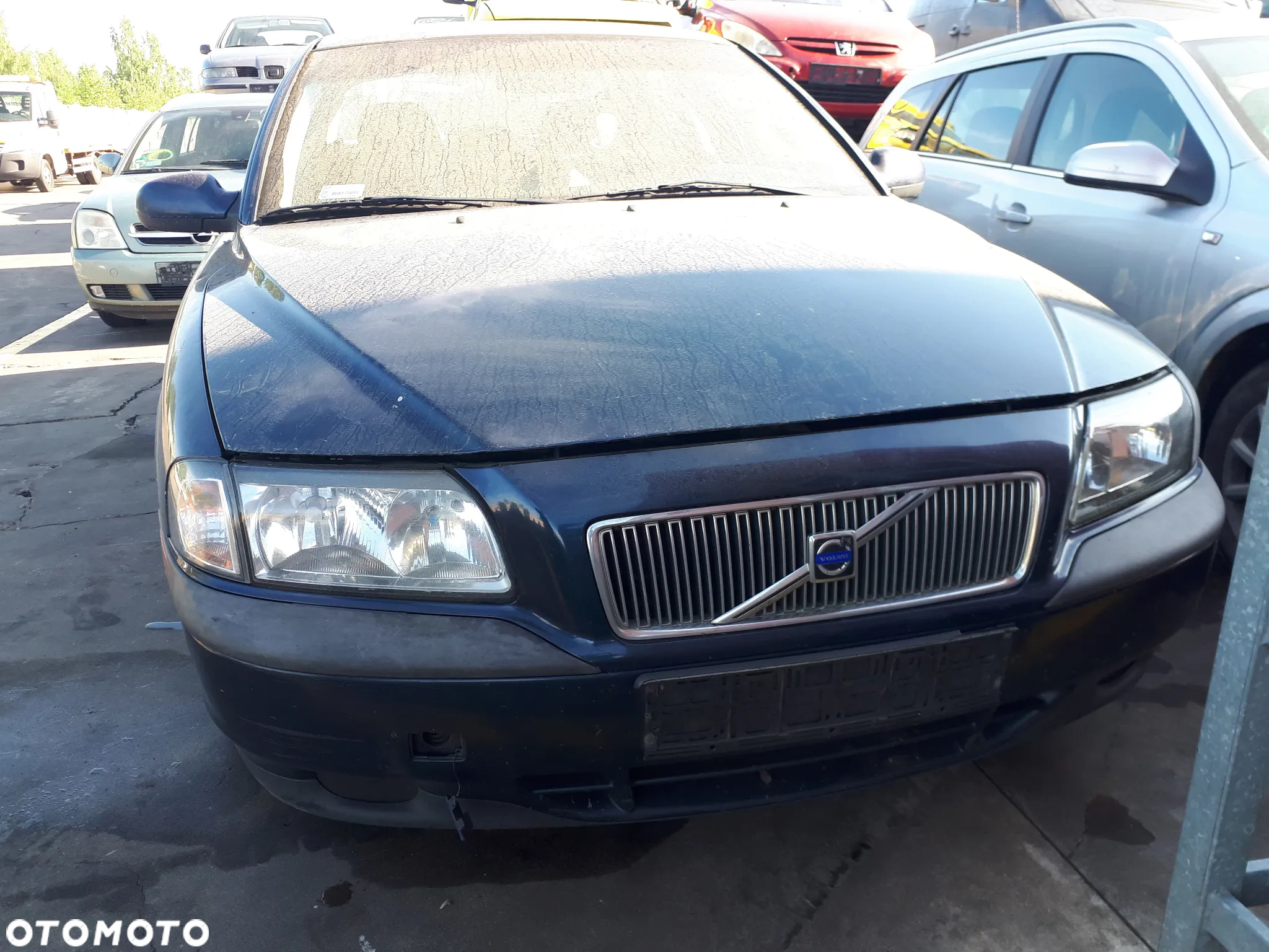 VOLVO S80 98-04 2.4 20V ZDERZAK TYŁ TYLNY 417-26 - 16