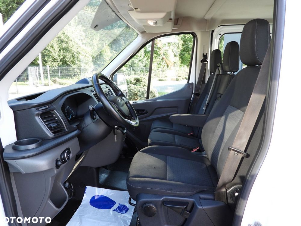 Ford TRANSIT SKRZYNIA PODWÓJNA KABINA DOKA 7 MIEJSC BLIŹNIACZE KOŁA KLIMATYZACJA  130KM - 26