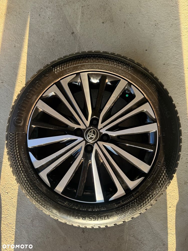 ORYGINALNE ALUFELGI TOYOTA AYGO X + CONTINENTAL – ZIMA 175/65 R17 - 1