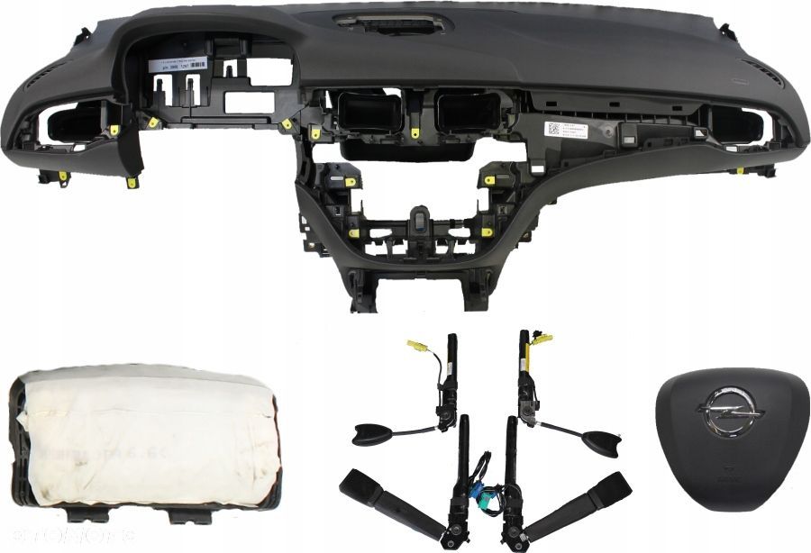 DESKA KONSOLA AIRBAG PASY OPEL CORSA E - 1
