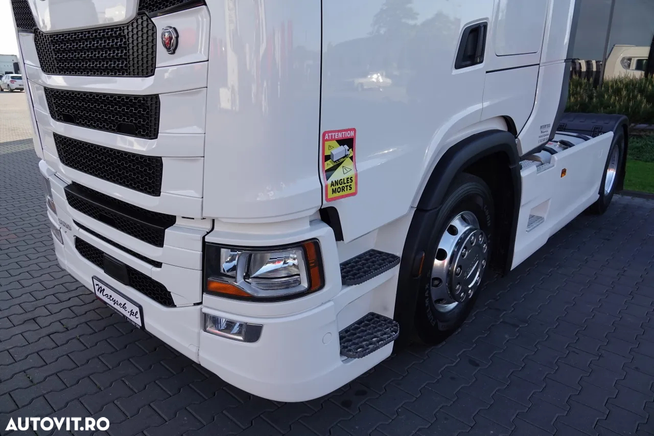 Scania S 500 / RETARDER / I-PARK COOL / JANTE ALIE / ANVELOPE 100% / DUPA CONTRACTUL DE SERVICE / IMPORTAT - 10