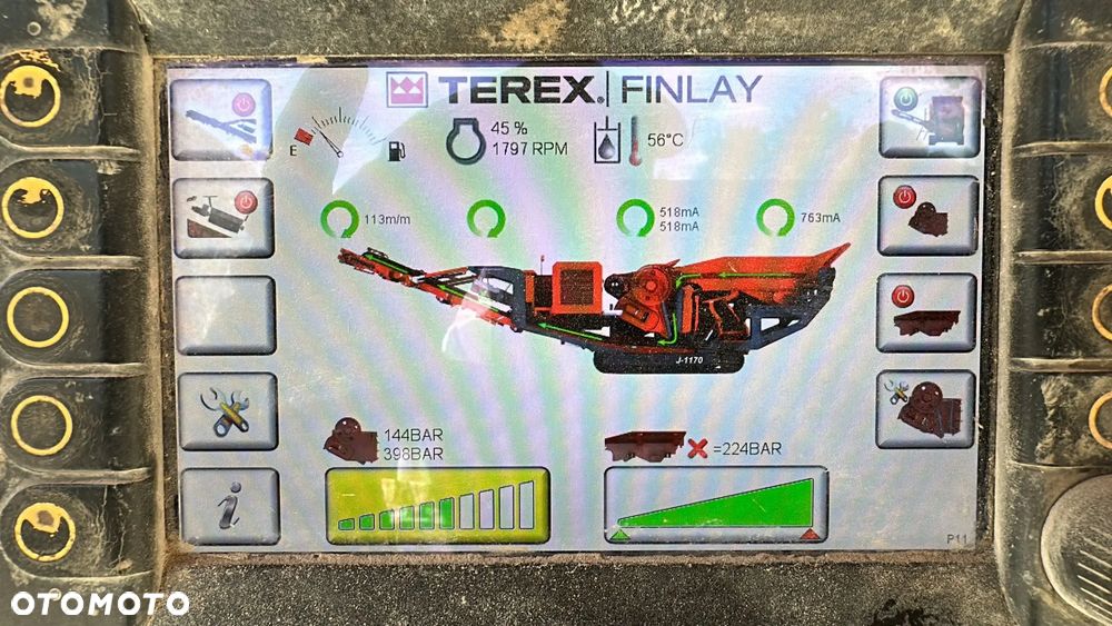 Terex FINLAY J-1170 AS / RS  KRUSZARKA SZCZĘKOWA + PRZESIEWACZ PODWIESZANY ( POWERSCREEN, METSO, SANDVIK, KLEEMANN, McCloskey, EXTEC ) - 37