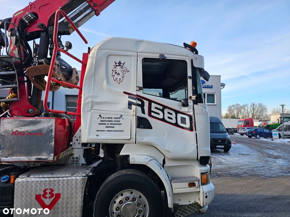 Scania R580 6x4 V8 + KESLA + WÓZEK DOLL CAŁY ZESTAW - 14
