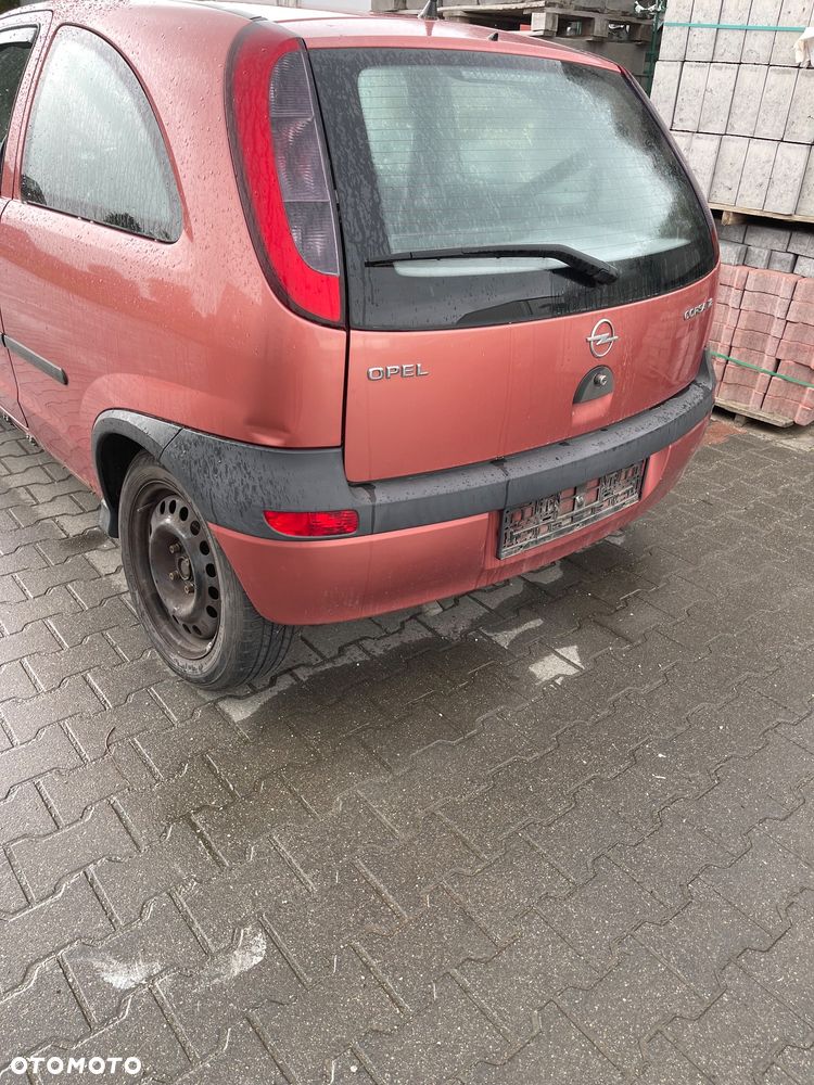 OPEL CORSA C ZDERZAK TYLNY Z591 DRZWI KKAPA TYLNA - 3