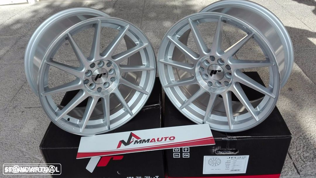 Jantes Japan Racing JR22 Machined Silver - 2