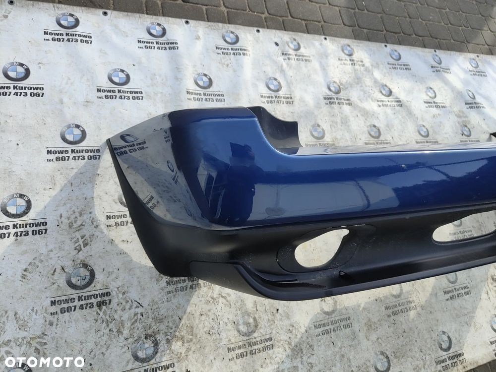 BMW E53 X5 Zderzak tylny tył Topasblau 364/5 - 2