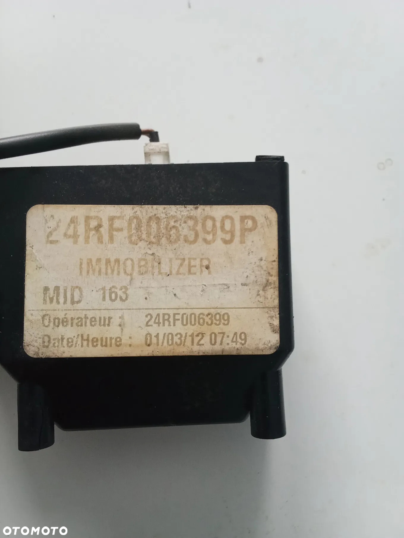 Renault Premium DXI immobilizer 7421434396 - 3