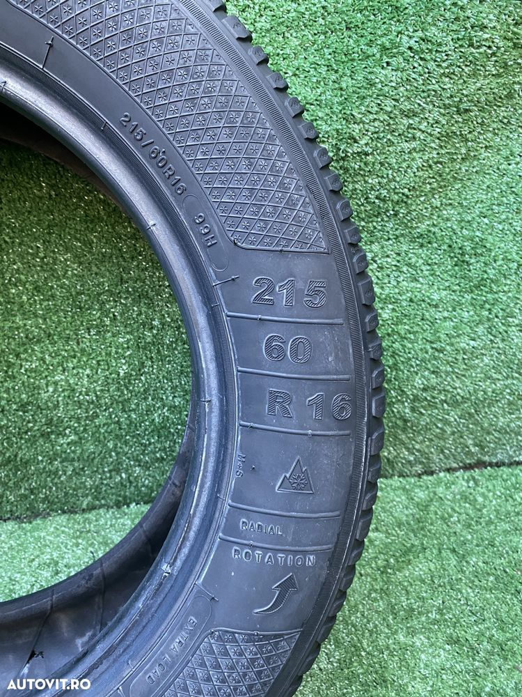 Set 2 anvelope Iarna kleber krisalp HP3 215 60 R16 99H Dot 3120 5,3mm - 6