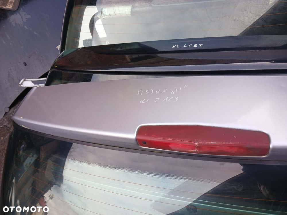 Opel Astra H III HB Klapa bagażnika kod lakieru Z163 - 6