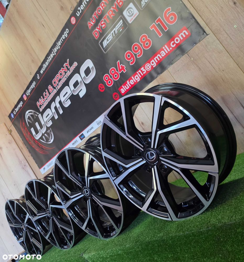 Nowe alufelgi LEXUS 17x5x114,3 - Is, Nx, Ux - 5