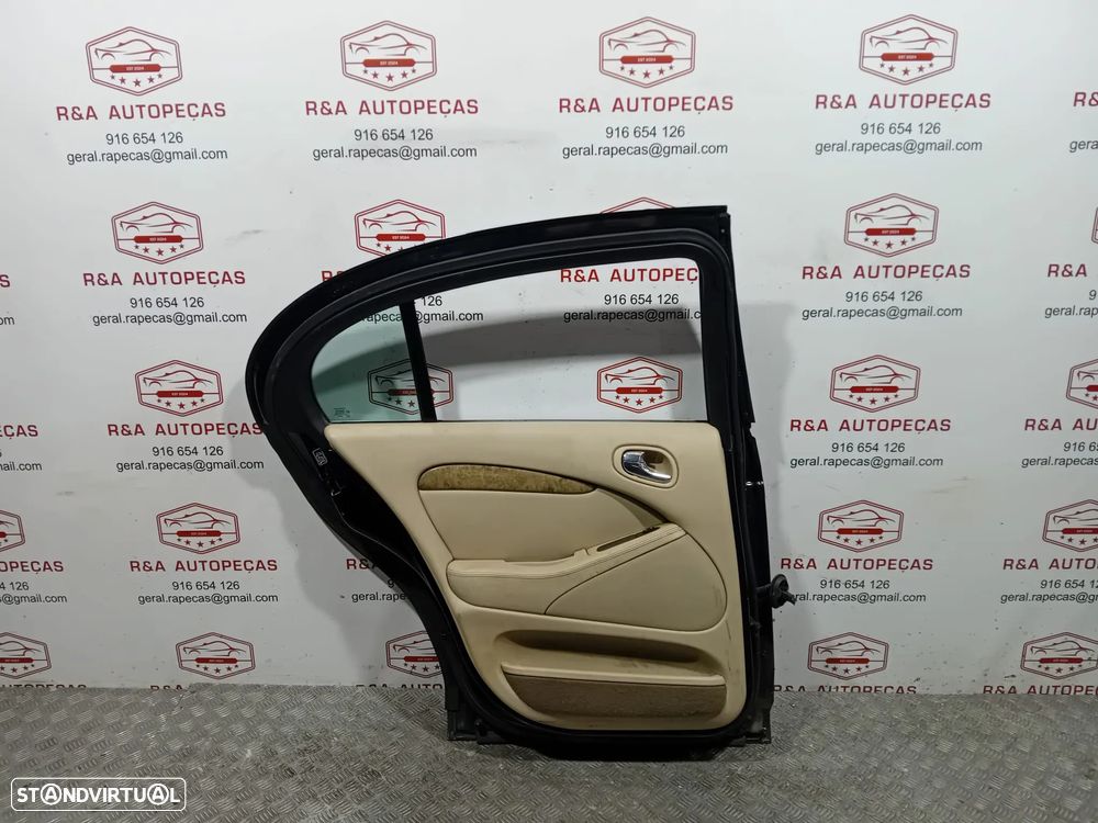 Porta Trás Traseira Esquerda Jaguar S Type Original - 4