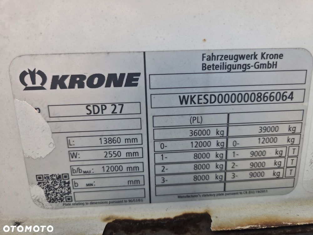Krone SD - 9